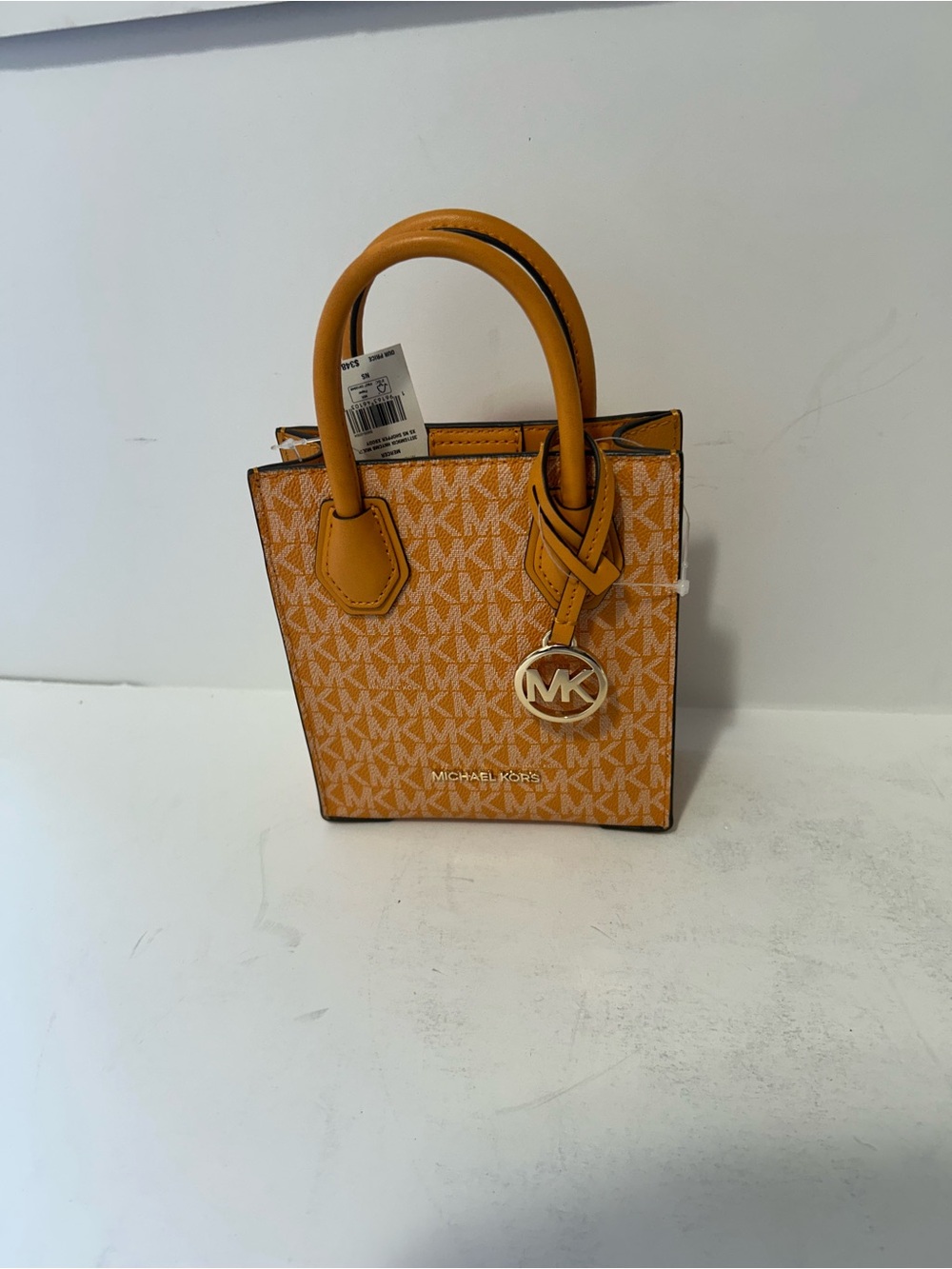 Michael Kors Orange Signature Mini Tote